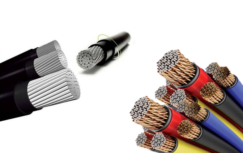 Self-supporting aluminum cable can be used in distribution and transmission of electricity with normal voltages from substations in each area, home power supply, industrial